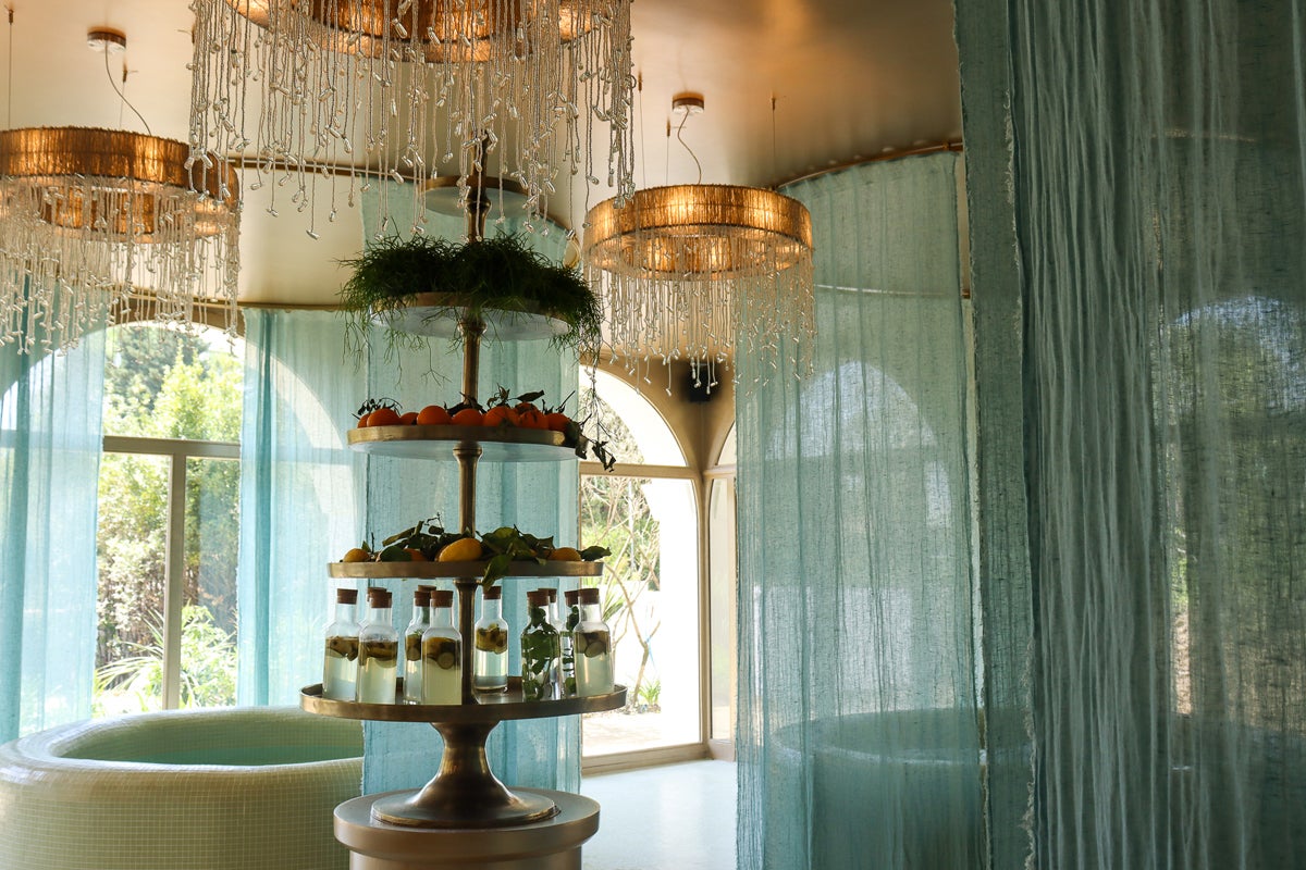 Spa del hotel Brindos Lac & Château. 