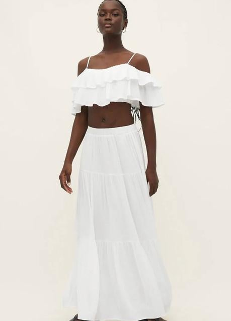 Imagen - Falda larga con paneles