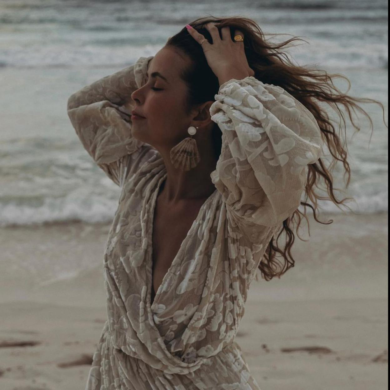 La influencer Sara Escudero en una foto muy veraniega.