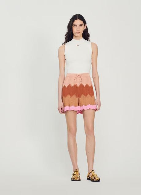 Imagen - Shorts de crochet de Sandro, 165 euros.