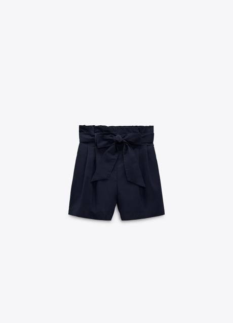 Imagen - Bermudas paperbag de Zara (12,99 euros). Foto: Zara. 