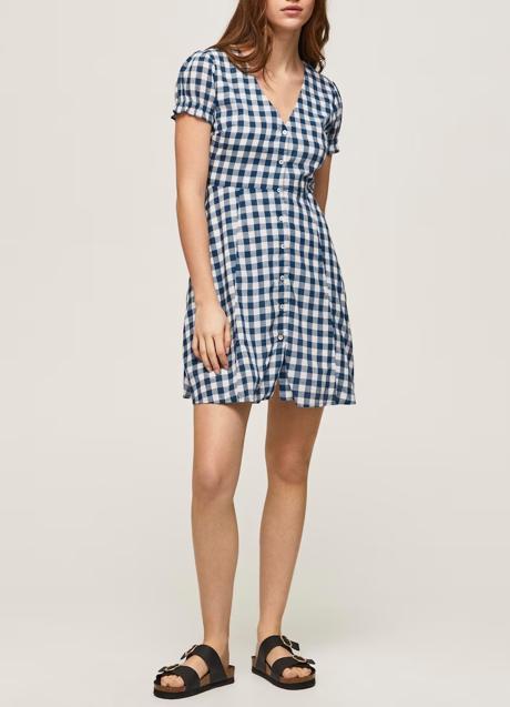 Imagen - Vestido de cuadros de Pepe Jeans, 55,93 euros.