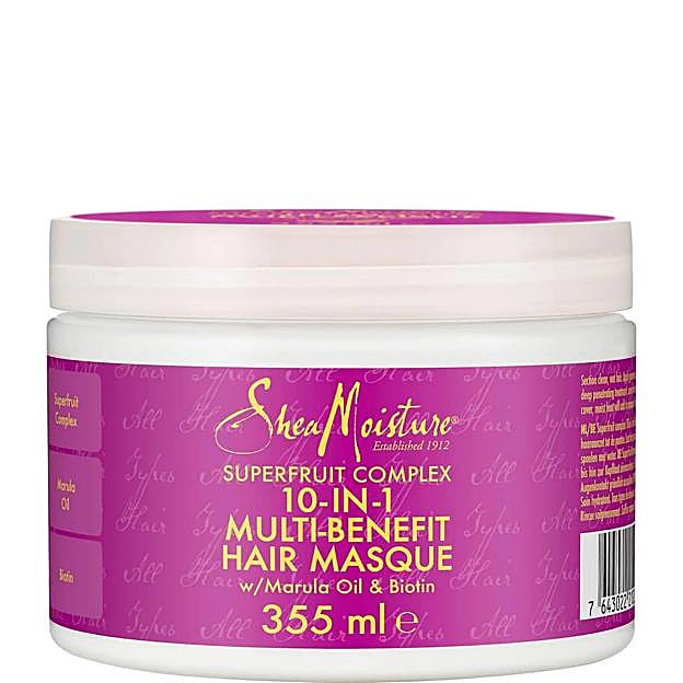 Superfruit Complex 10 in 1 Hair Masque de Shea Moisture. Precio: 11,45 euros