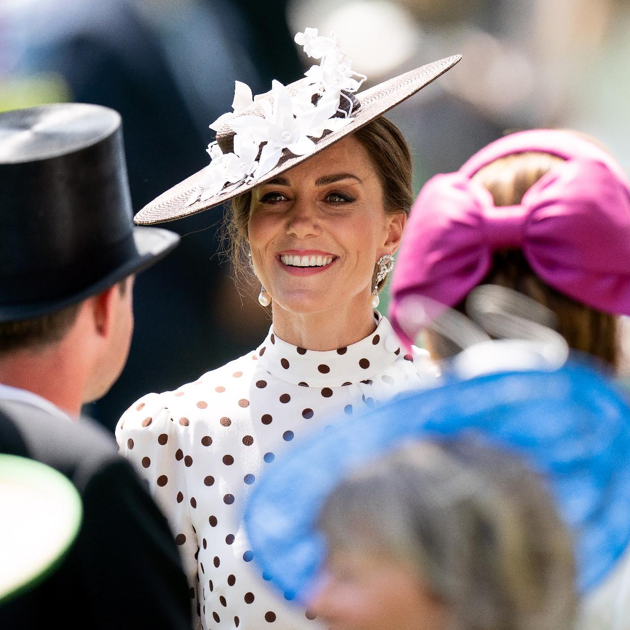 KAte Middleton en el evento de Ascot del año pasado.