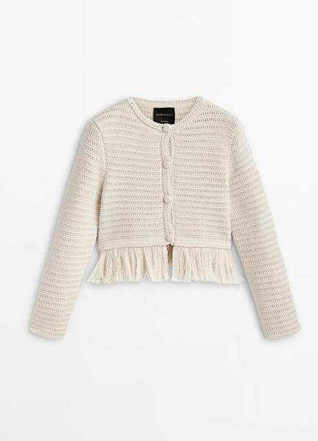 Imagen - Chaqueta con flecos de Massimo Dutti (99,99 euros)