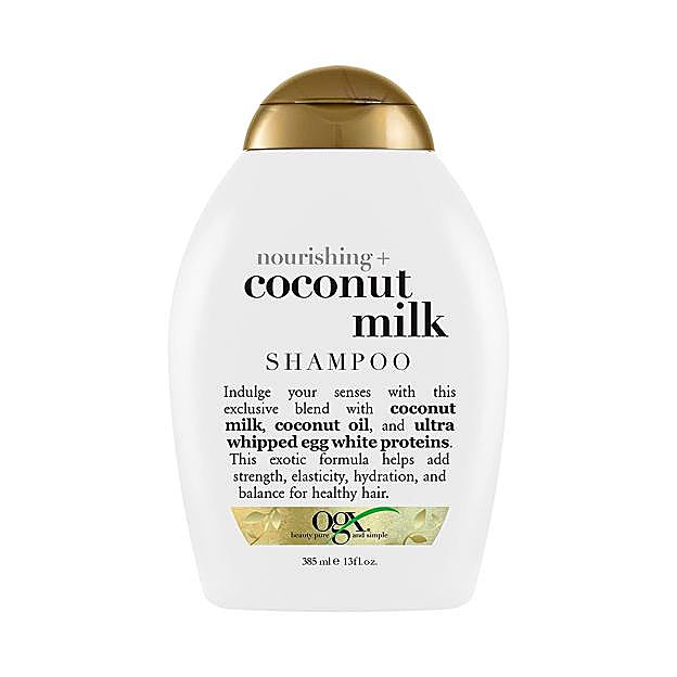 Champú con aceite de coco de OGX.