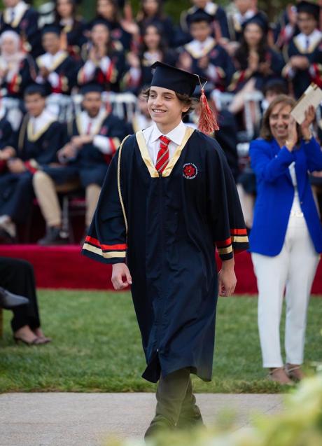 Imagen - El príncipe Hashem el día de su graduación. / INSTAGRAM
