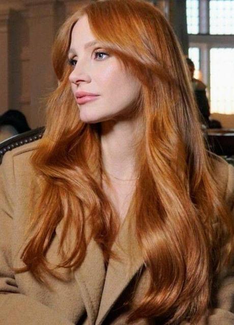 Imagen - Jessica Chastain con tinte pelirrojo cobrizo