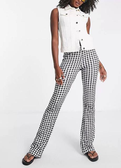 Imagen - Pantalón de cuadros vichy acampanado