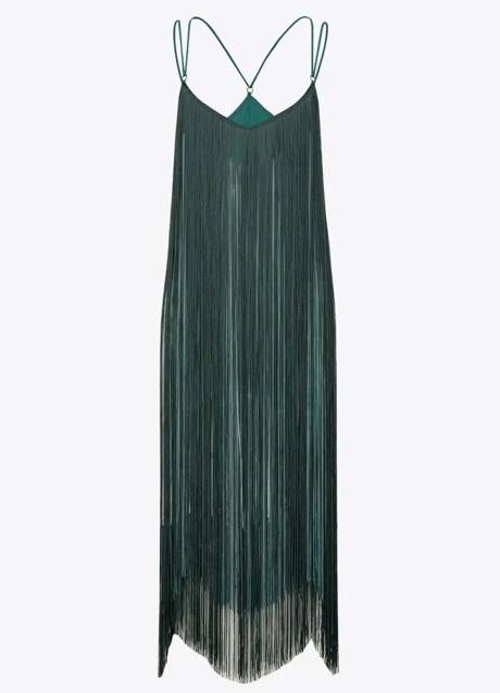 Imagen - El vestido de flecos de Pinko.