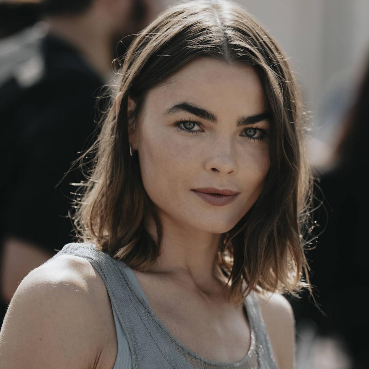 Modelo en la Semana de la Moda