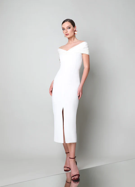 Imagen - El vestido de Victoria, en color blanco.