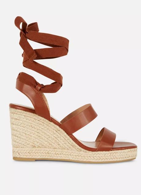 Imagen - Sandalias con cuña de esparto de Primark (20 euros)