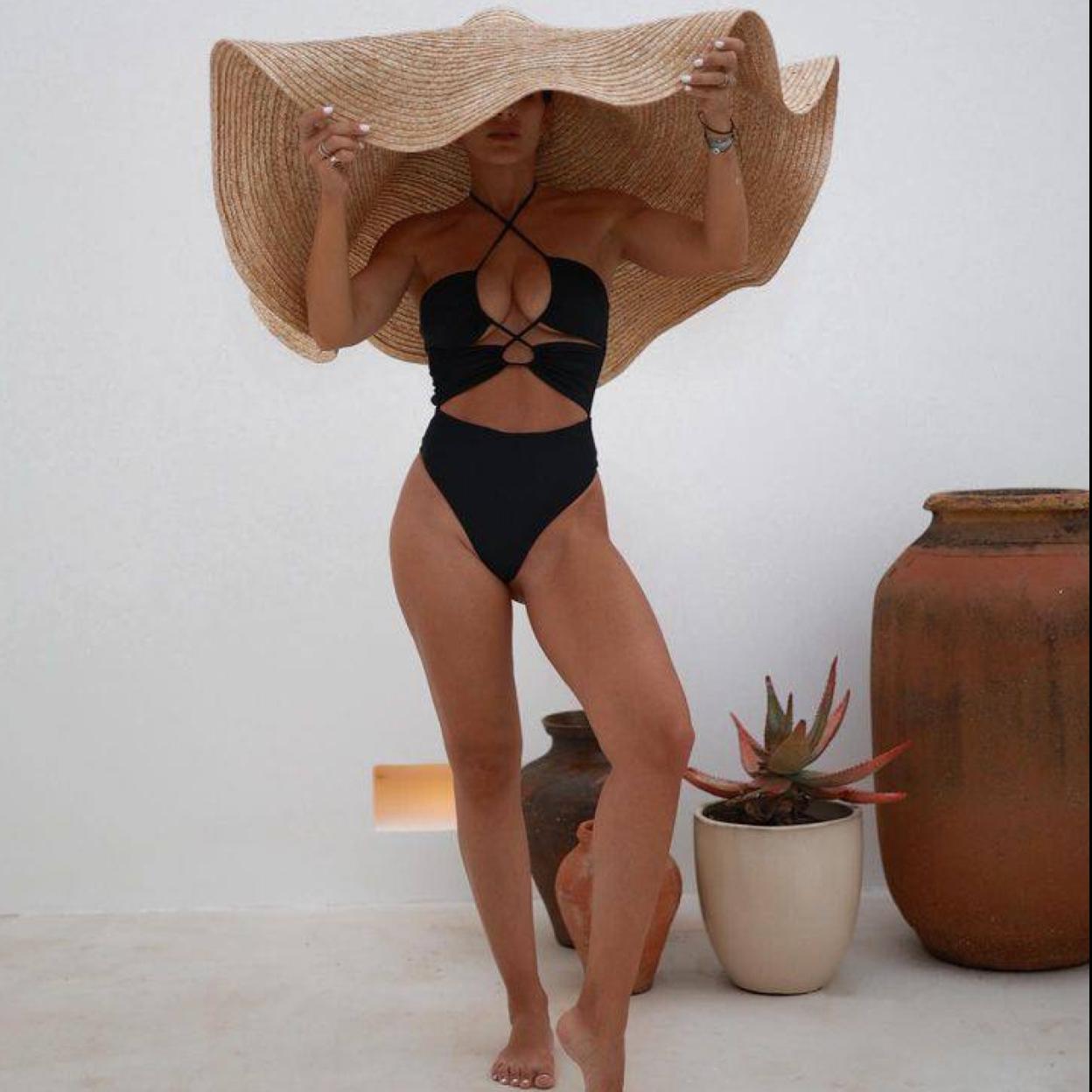 La influencer con look de verano en bañador