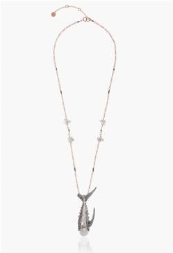 Imagen secundaria 2 - Pendientes de aro de Briana y anillo y colgante con perlas, de Suma Cruz.