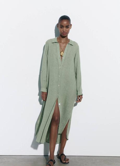 Imagen - Vestido túnica con aberturas