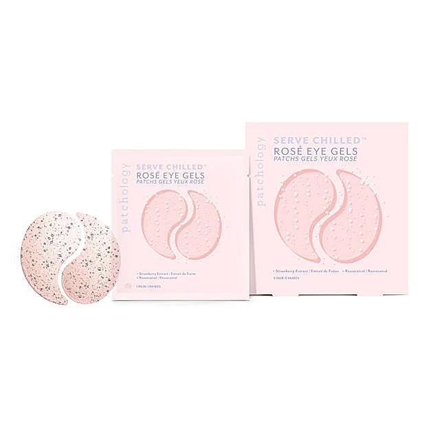 Serve Chilled Rosé Eye Gels de Patchology. Precio: 12,99 euros