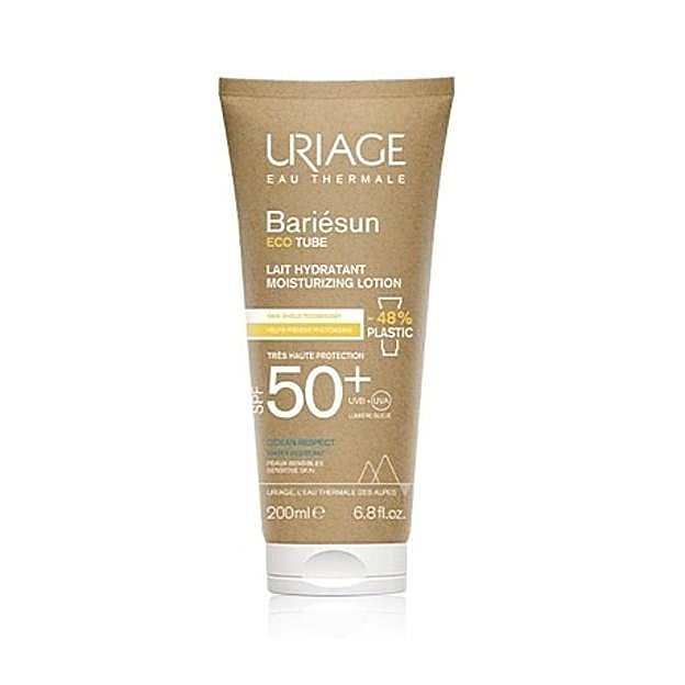 Bariésun Leche SPF50+ de Uriage.