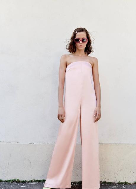 Imagen - Mono de invitada con escote palabra de honor