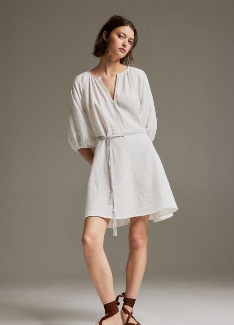 Imagen - Vestido blanco de H&M (35,95 euros)