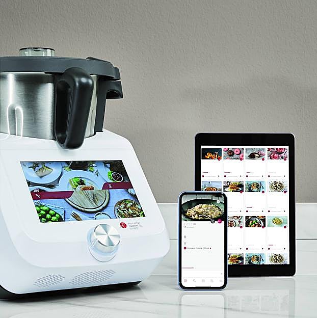 El robot de cocina de Lidl se conecta con la tablet y el smartphone.