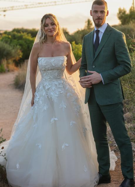 Imagen - Edurne y David De Gea en su boda.