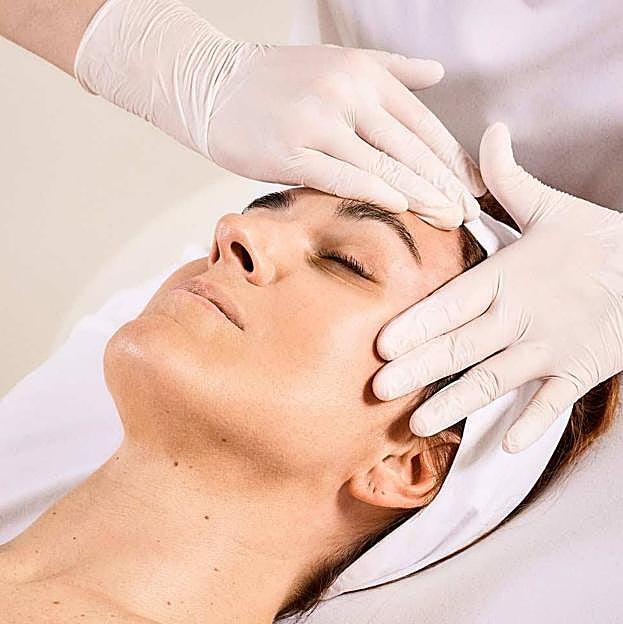 Limpieza tipo oxigenación artesanal en Cristina Galmiche