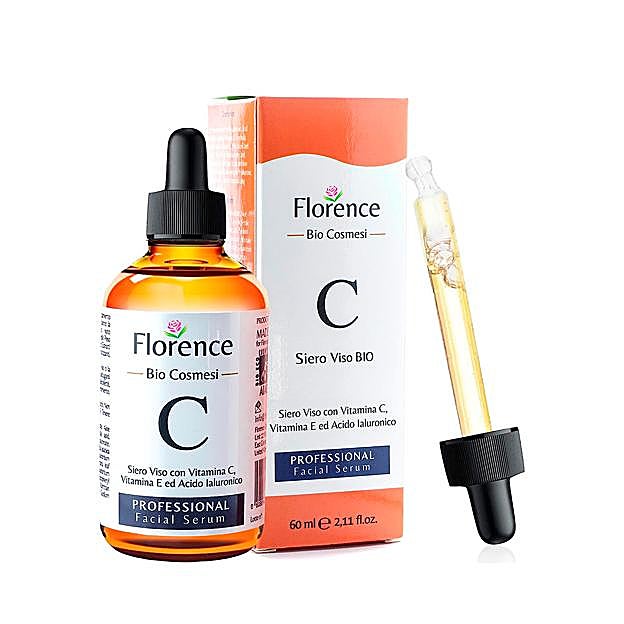 Sérum facial con vitamina C de Florence.