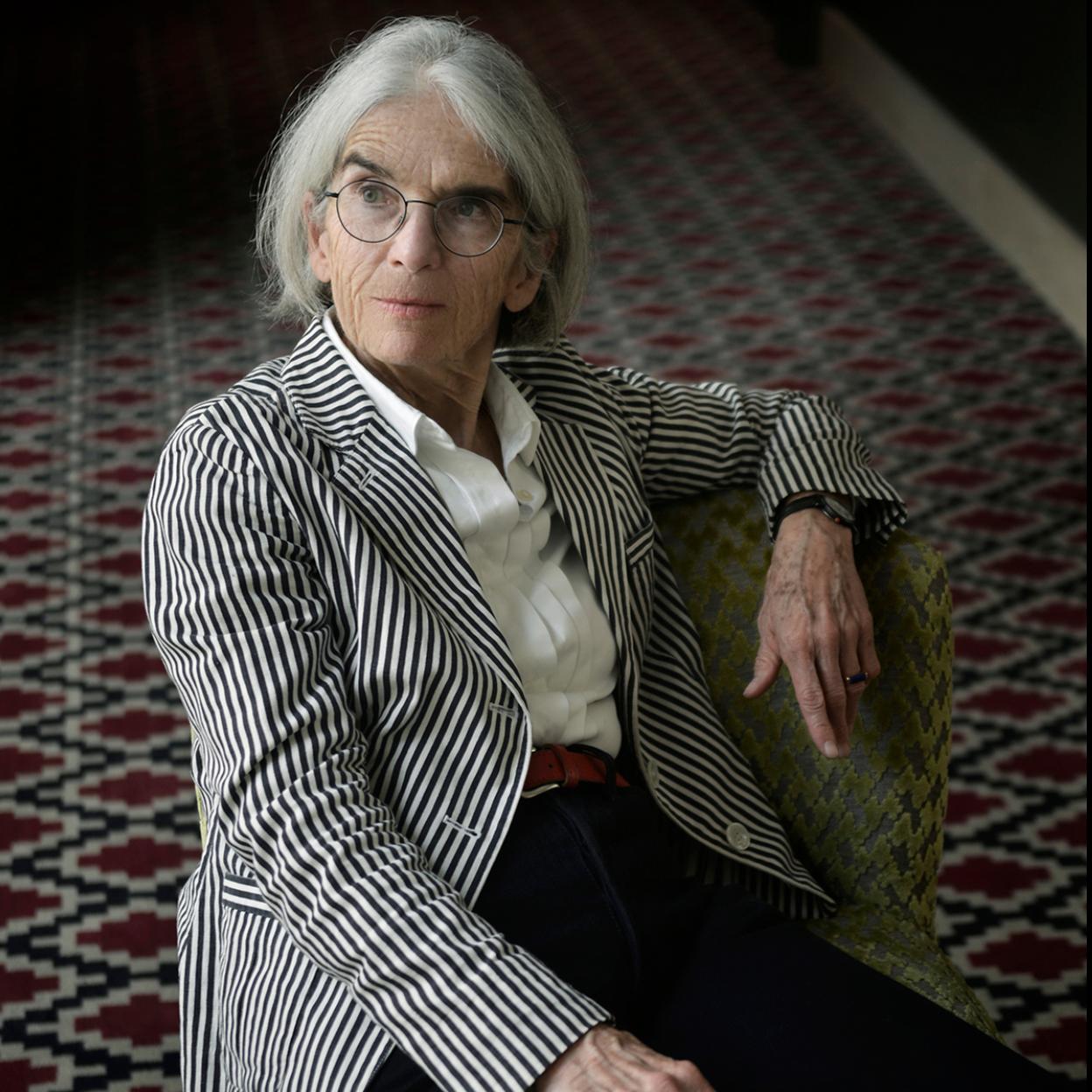 Retrato de Donna Leon.