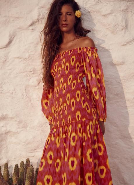 Imagen - Vestido multicolor de Zara. Foto: Zara.