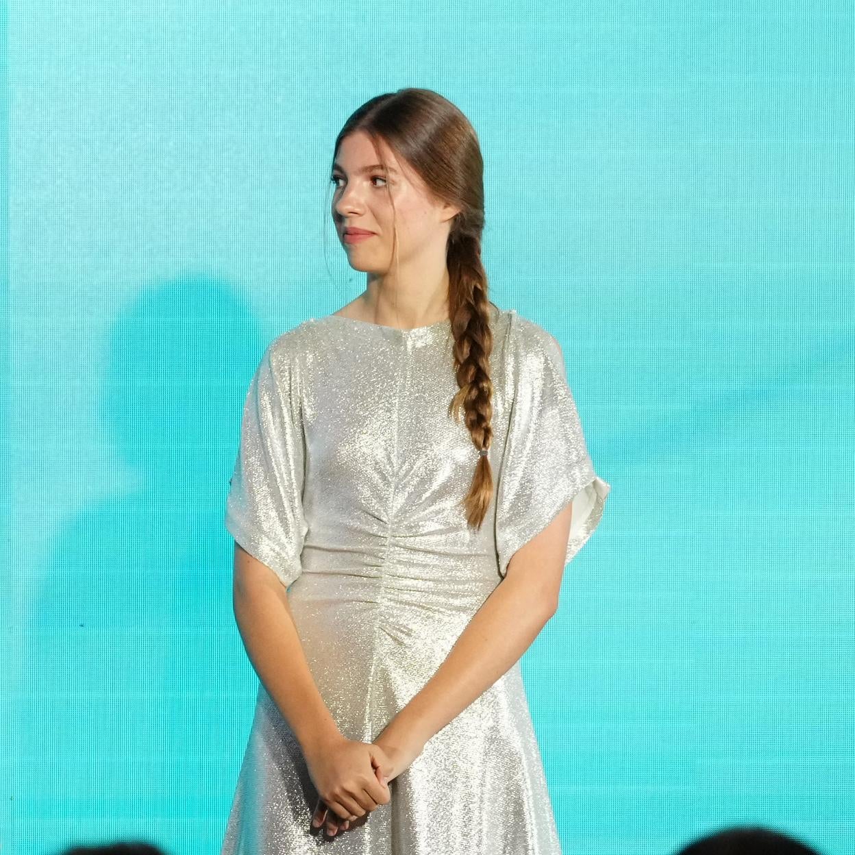 La infanta Sofía y la princesa Leonor en los Premios Princesa de Girona