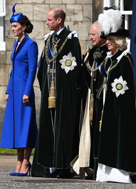 Imagen - Kate, Guillermo, Carlos III y Camilla en la Coronación de Escocia/@theroyalfamily