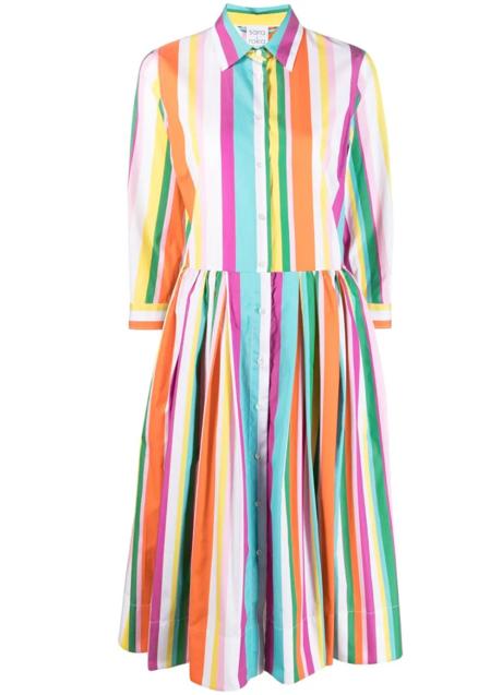 Imagen - Vestido de rayas de colores de Sara Roka, 349 euros.