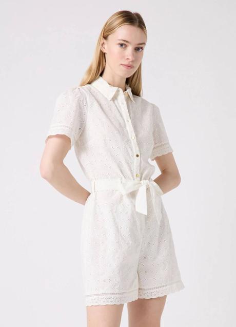 Imagen - Mono corto con bordado inglés