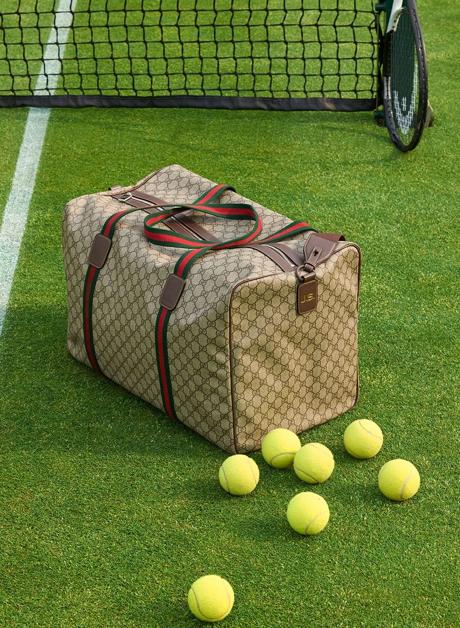 Imagen - Detalles de la bolsa personalizada de Gucci de Jannik Sinner.