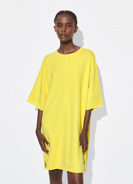 Imagen - Vestido corto en amarillo fuerte