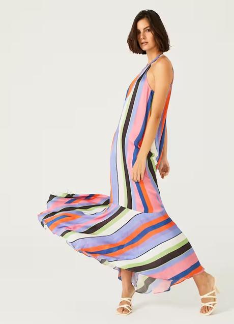 Imagen - Vestido de rayas de Dolores Promesas, 138,96 euros.