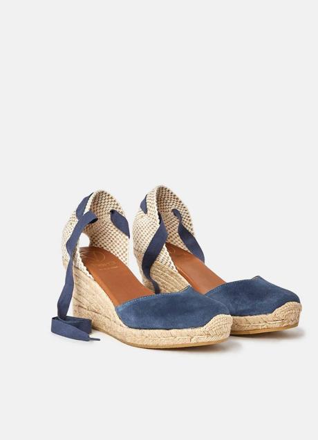 Imagen - Alpargatas efecto suave color azul