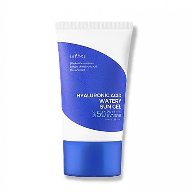 Protección solar Instree Hyaluronic Acid Watery Sun Gel SPF 50.