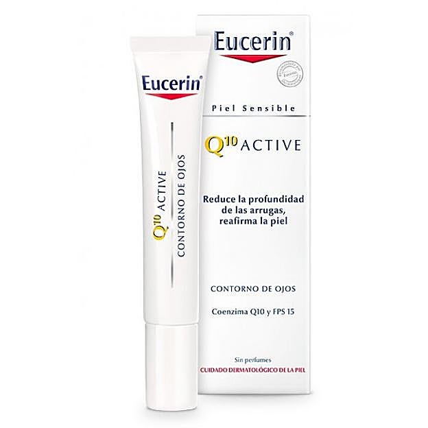 Q10 Active Contorno de Ojos de Eucerin.