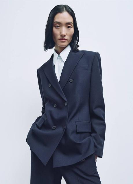 Imagen - Blazer cruzada azul marino