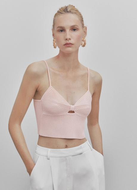Imagen - Top rosa de Massimo Dutti (49,95 euros)