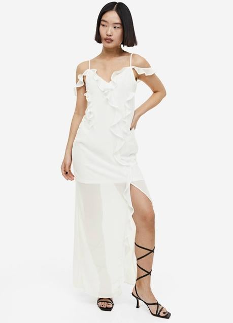 Imagen - Vestido blanco con volantes