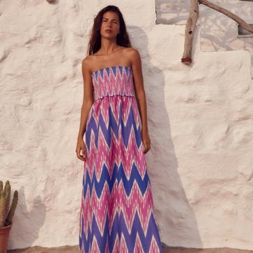 Imagen secundaria 1 - Vestido estampado de Zara (22,99 euros).