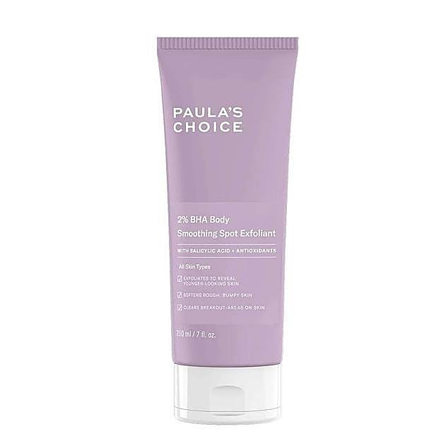 Paula's Choice 2% BHA Exfoliante Corporal. Precio: 37 euros