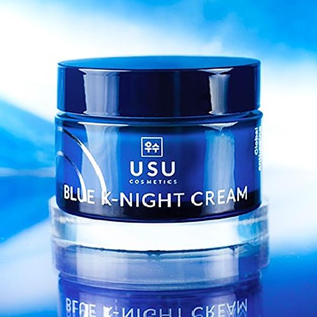 Blue K-Night Cream de Usu Cosmetics.