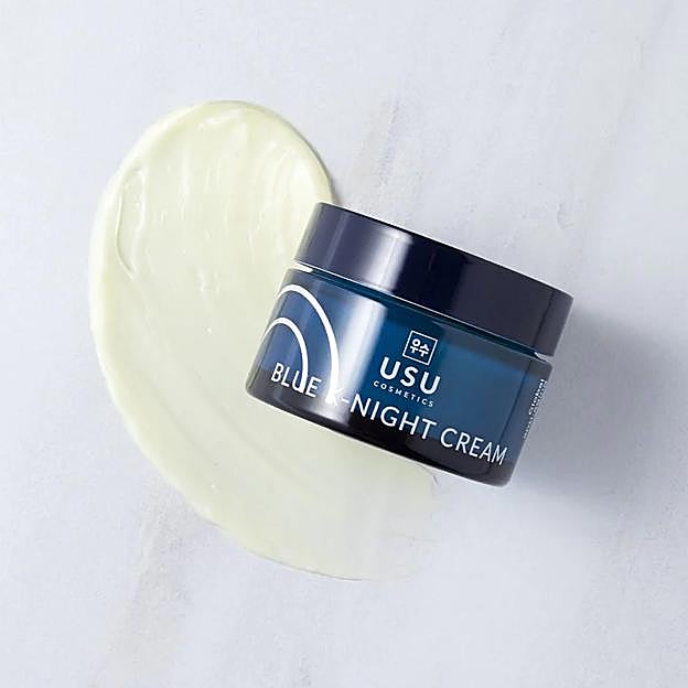 Blue K-Night Cream de Usu Cosmetics.