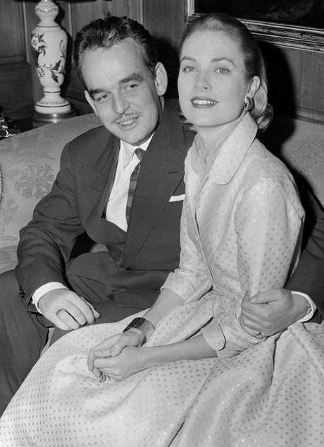 Imagen - Grace Kelly y Rainiero III de Mónaco en un retrato del día de su pedidia de mano. / GTRES