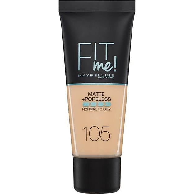 Fit Me Matte + Poreless de Maybelline. Precio: 5,73 euros