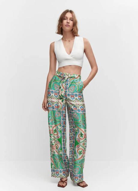 Imagen - Pantalón con estampado de cachemira